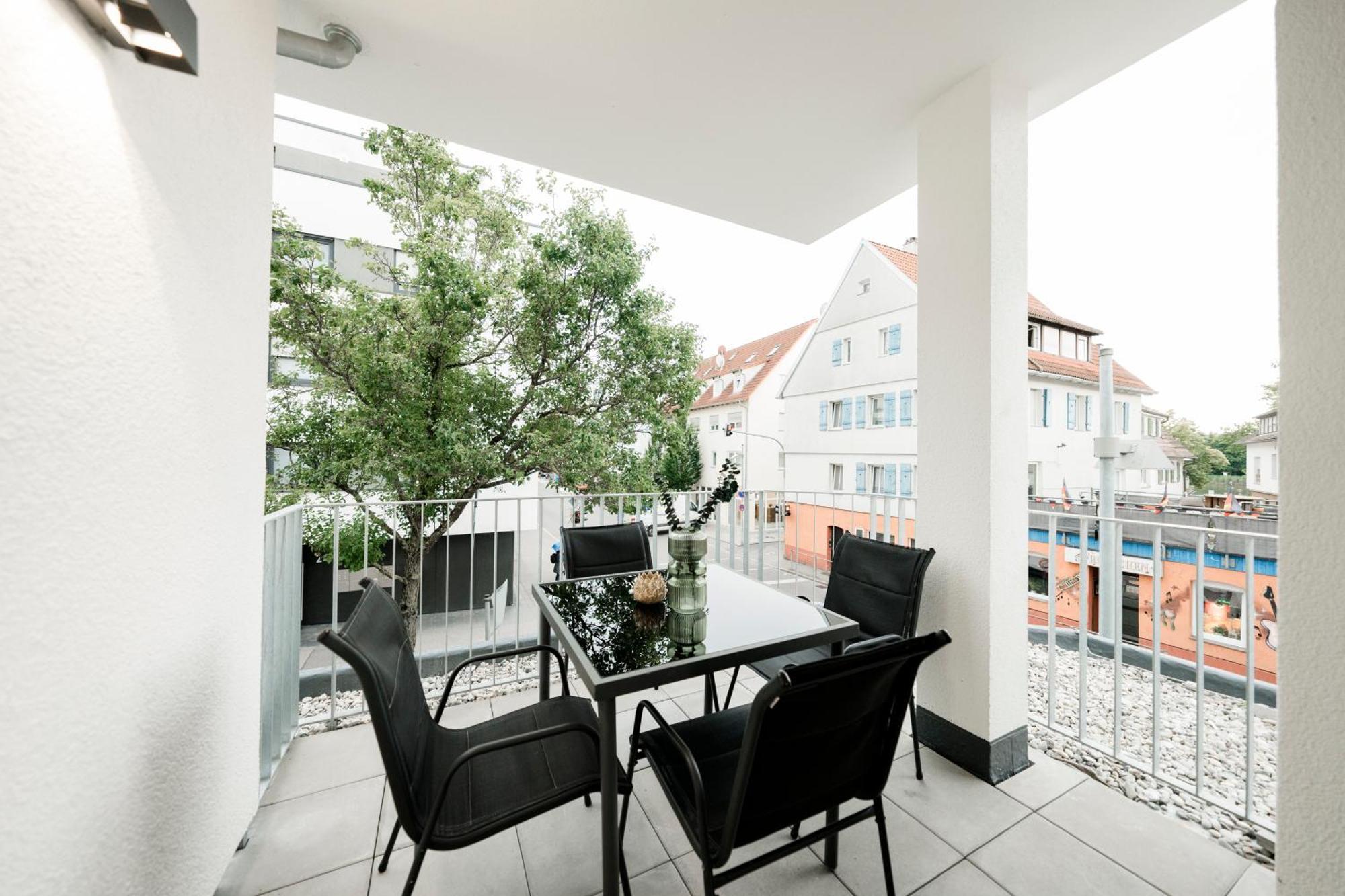 Kocasa-Apartments 01, City-Center Boeblingen, Stellplatz, Balkon, Waipu-Tv Exterior photo